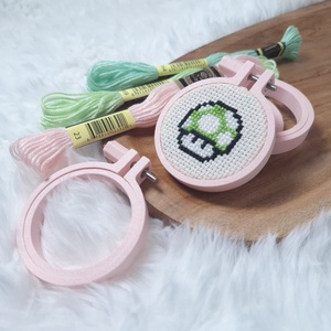 Mini hímzőráma, 5 cm - kellékek & szerszámok - szerszámok, eszközök - egyéb szerszám, eszköz - Meska.hu