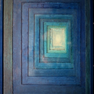 Lantos György: Windows 2002, Művészet, Festmény, Olajfestmény, Festészet, MESKA