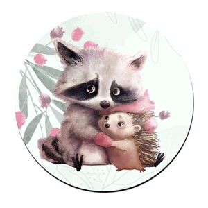 A legcukibb mosómaci és sünike bögre alátét, , , MESKA