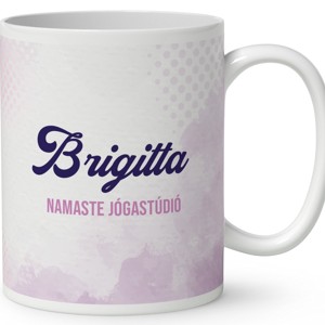 Névvel kérhető - Jóga manó OHM mintás bögre - otthon & életmód - konyhafelszerelés, tálalás - tálalás - bögre & csésze - Meska.hu