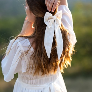 Feh�r, állítható méretű ruha masnival Eden Art Dresses kollekciójából, Ruha & Divat, Női ruha, Ruha, , MESKA