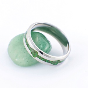 Nemesacél Gyűrű Peridottal, Klorittal, Zöld Opállal. Vízálló, Karcálló, Anti-Allergén, Egyedi Megrendelésre! - ékszer - gyűrű - kerek gyűrű - Meska.hu