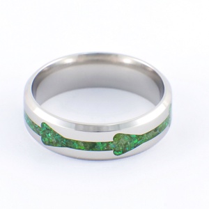 Nemesacél Gyűrű Peridottal, Klorittal, Zöld Opállal. Vízálló, Karcálló, Anti-Allergén, Egyedi Megrendelésre! - ékszer - gyűrű - kerek gyűrű - Meska.hu