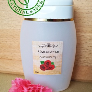 100ml - Rózsaszirom Arclemosó tej Argan olajjal - Meska.hu