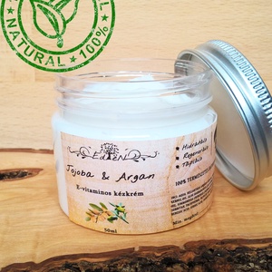 JOJOBA - ARGÁN Regeneráló Kézkrém E-vitaminnal - Meska.hu