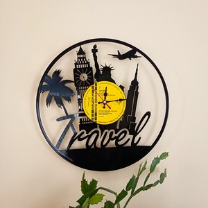 Bakelit falióra Travel , Művészet, Bakelit lemezek & kazetták, Gravírozás, pirográfia, MESKA