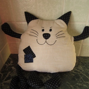 Cirmi az ölelgetős cica párna -  - Meska.hu