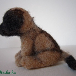 Leonbergi kölyök kutya nemezből  -  - Meska.hu