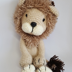 Amigurumi oroszlán -  - Meska.hu