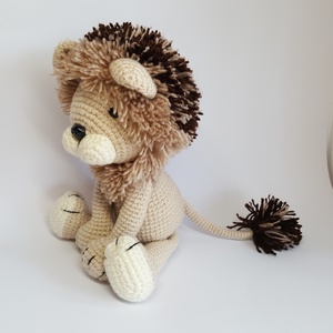 Amigurumi oroszlán -  - Meska.hu
