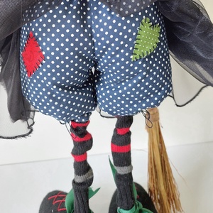 Halloween boszorkány dekoráció - halloweeni figurák - halloweeni figurák - Meska.hu