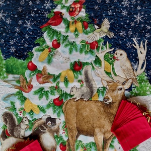 Erdei karácsony adventi naptár  - karácsony - adventi díszek - adventi naptár - Meska.hu