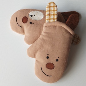 Edényfogó kesztyű  gyerek méretben - otthon & életmód - konyhafelszerelés, tálalás - konyhai textil - edényfogó & edényfedő - Meska.hu