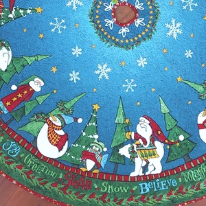 Karácsonyfa szoknya - Meska.hu