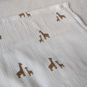 ZsiráfÖlelés � natúr duplagéz babapelenka - baba - mama - szoptatási, etetési kellékek - büfikendő - Meska.hu