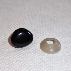 Fekete biztonsági orr amigurumi figurákhoz � 13 � 15 mm (10 db/csomag) - Meska.hu