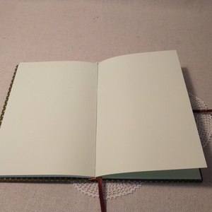 A/5 Zöld pöttyös, napló - otthon & lakás - papír írószer - jegyzetfüzet & napló - Meska.hu