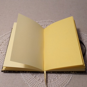A/6 Barna mintás, kampós notesz - otthon & életmód - papír, írószer - jegyzetfüzet & napló - Meska.hu