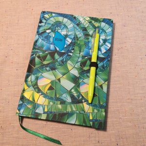 A/5 2026 Határidőnapló tollas, zöld-lék - Meska.hu