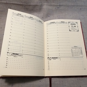 A/5 2026 Határidőnapló kampós - Meska.hu