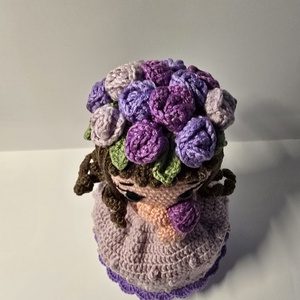 Horgolt virágcsokor baba - játék & sport - baba & babaház - baba - Meska.hu