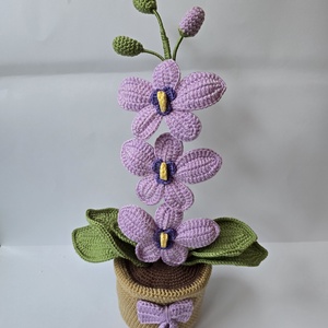 Horgolt orchidea - Meska.hu