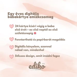 Digitális babakártyák  24 nyomtatható lányos mérföldkő kártya - művészet - grafika & illusztráció - digitális - Meska.hu