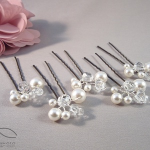  Esküvői hajdísz - gyöngyös bogyós -  - Meska.hu