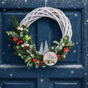 Téli Édes Otthon ajtódísz-egy kis varázs az otthonodba - Meska.hu