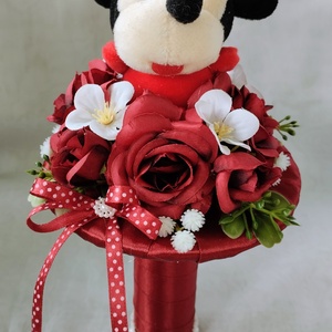 Minnie egeres ovis ballagási csokor  - otthon & életmód - virágdekoráció - virágok - virágcsokor - Meska.hu