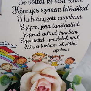 Búcsúajándék óvónéniknek - otthon & életmód - dekoráció - asztal és polc dekoráció - asztaldísz - Meska.hu
