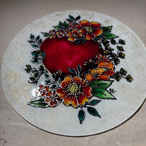 Üvegfestett falikép, Otthon & Életmód, Dekoráció, Dísztárgy, Festészet, MESKA