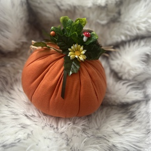 Őszi tök dekoráció - kellékek & szerszámok - dekorációs kellékek - őszi dekor - őszi dekortök - Meska.hu