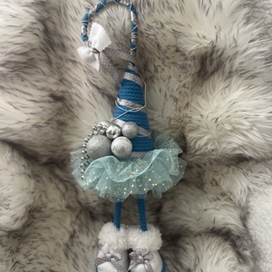 Karácsonyi manó - karácsony - karácsonyi lakásdekoráció - karácsonyi lakásdíszek - Meska.hu