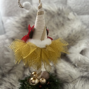 Karácsonyi dísz - karácsony - karácsonyi lakásdekoráció - ünnepi asztaldekoráció - Meska.hu