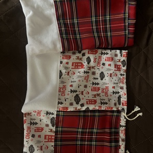 Mikulás zsák - karácsony - mikulás - mikulás zsák - Meska.hu