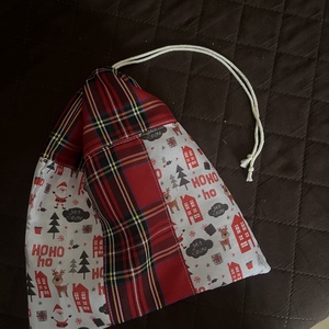 Mikulás zsák - karácsony - mikulás - mikulás zsák - Meska.hu