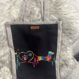 Tacskós szatyor, Táska & Tok, Bevásárlás & Shopper táska, Shopper, textiltáska, szatyor, Varrás, MESKA