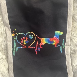 Tacskós szatyor - táska & tok - bevásárlás & shopper táska - shopper, textiltáska, szatyor - Meska.hu