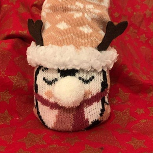 Karácsonyi figura - karácsony - karácsonyi lakásdekoráció - karácsonyi lakásdíszek - Meska.hu