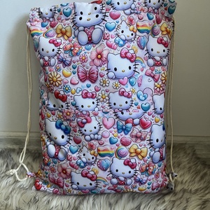 Hello Kitty tornazsák, Táska & Tok, Hátizsák, Tornazsák, Gymbag, Varrás, MESKA