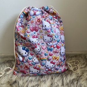 Hello Kitty tornazsák - táska & tok - hátizsák - tornazsák, gymbag - Meska.hu