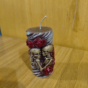 Csontvázas szerelmespár - Meska.hu