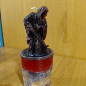 Kaszás gyertya - Meska.hu