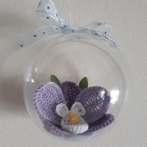 orchidea gömb - esküvő - emlék & ajándék - köszönőajándék - Meska.hu