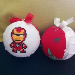 Szuperhős karácsonyfadísz - karácsony - karácsonyi lakásdekoráció - karácsonyfadíszek - Meska.hu