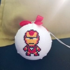 Szuperhős karácsonyfadísz - karácsony - karácsonyi lakásdekoráció - karácsonyfadíszek - Meska.hu