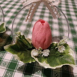 Tulipn dísz - otthon & életmód - dekoráció - virágdísz és tartó - cserép & kaspó - Meska.hu