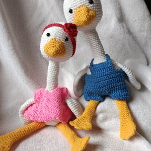 Horgolt liba - játék & sport - plüssállat & játékfigura - más figura - Meska.hu