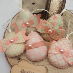 Tojások dobozban - pasztell - 5 db, Otthon & Életmód, Dekoráció, Fali és függő dekoráció, Falra akasztható dekor, , MESKA